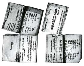 信濃国高井郡水内郡郷村高帳